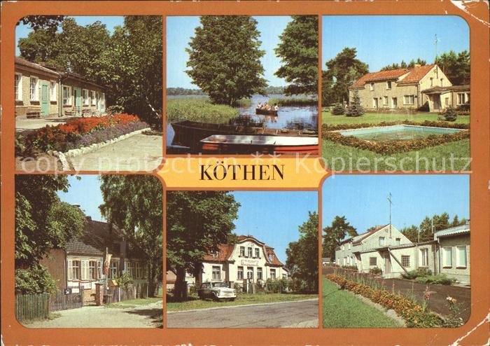 Koethen Anhalt Jugendherberge Koethener See Neukoethen Erholungsheim Hermann Wal