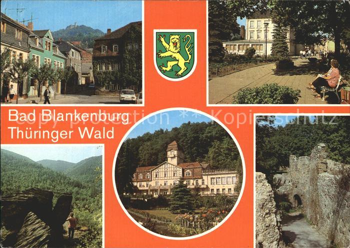 Bad Blankenburg Markt Erholungsheim Greifenstein Wendelstein Burgruine