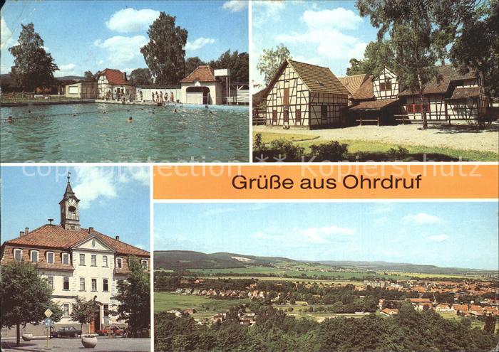 Ohrdruf Tobiashammer Rathaus Freibad