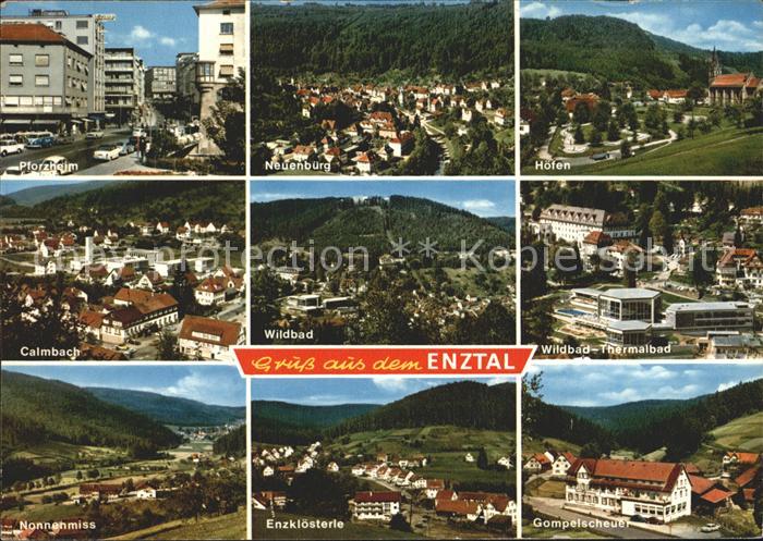 Pforzheim Neuenburg Hoefen Gompelscheuer Enzkloesterle