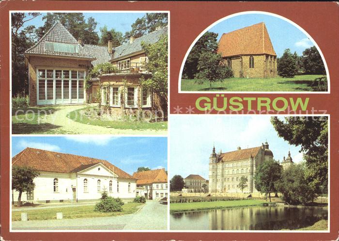Guestrow Mecklenburg Vorpommern Schloss Gertrudenkapelle Ernst-Barlach-Theater