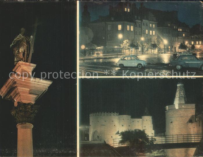 Warszawa Kolumna Zygmunta III Wazy Plac Zamkowy