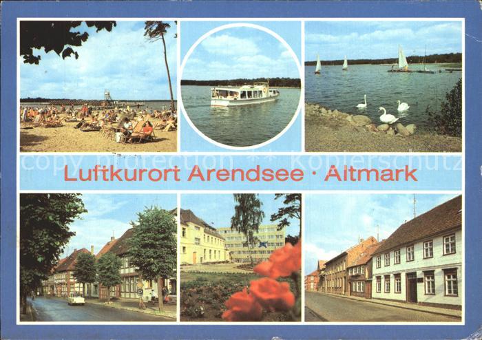 Arendsee Altmark Friedensstrasse Erholungsheim Waldheim
