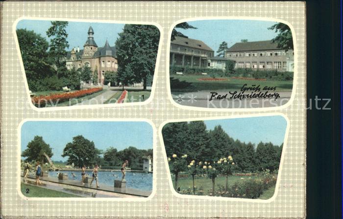 Bad Schmiedeberg Kurhaus Eisenmoorbad Freibad Sonnenpark