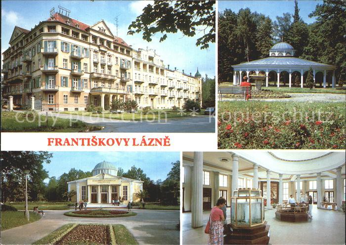 Frantiskovy Lazne Lazensky dum Pawlik Luisin pramen Glauberovy prameny