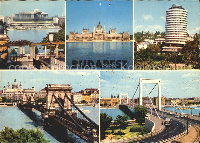 Budapest Bruecke Schloss