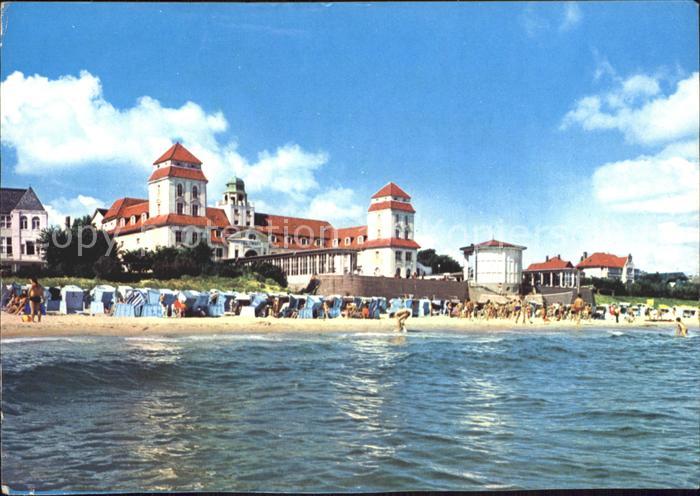 Binz Ruegen Strand Kurhaus