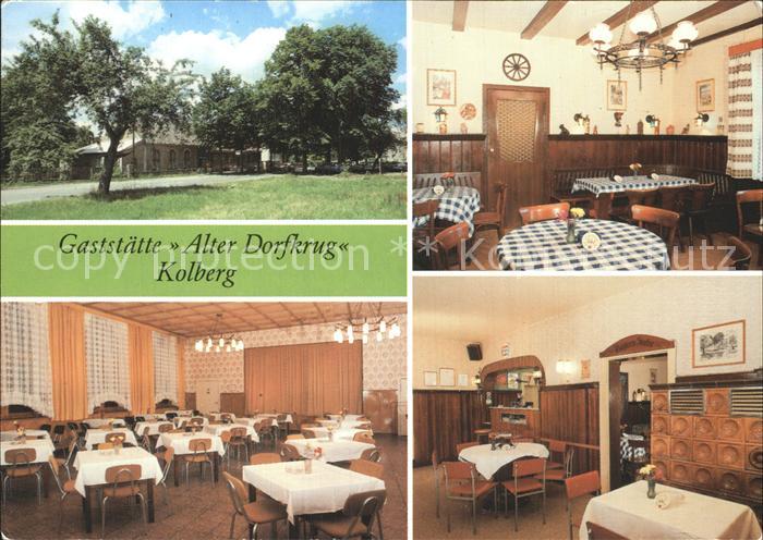 Kolberg Wolziger See Gaststaette Alter Dorfkrug