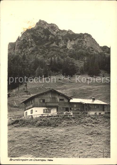 Chiemgau Bruendlingalm
