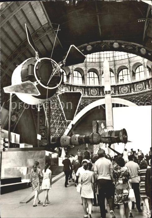 Moscow Moskva Kosmos-Pavillon Leistungsschau Volkswirtschaft UdssR