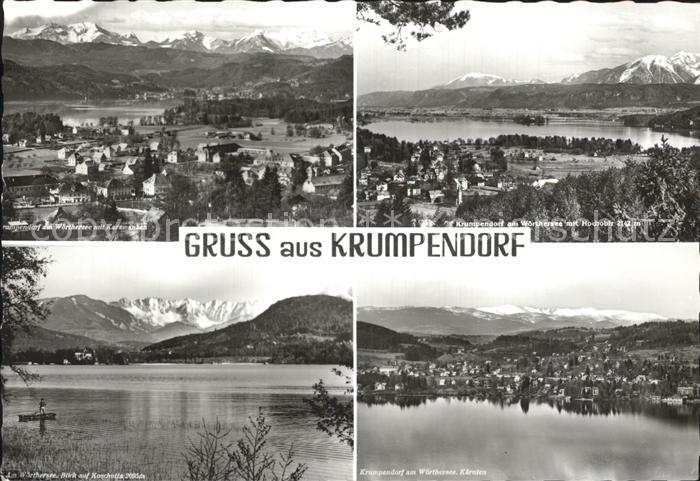 Krumpendorf Woerther See Karawanken Koschuetta Hochobir