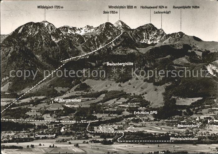 Brannenburg St. Margarethen Degerndorf Wendelstein