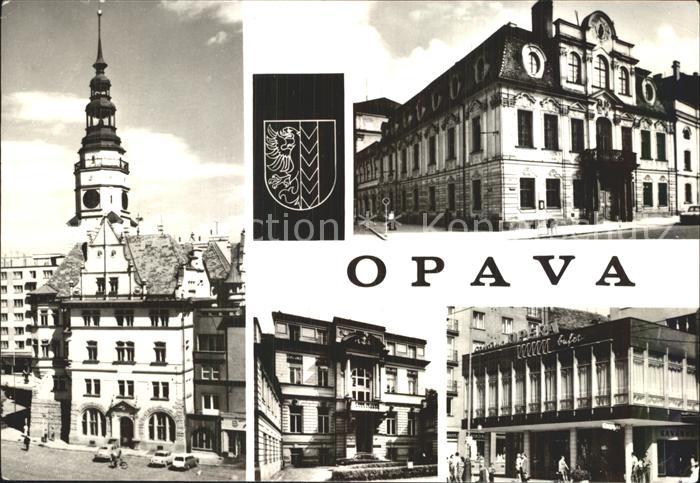 Opava Troppau Mestska vez zv. Hlaska Bluecheruv palac CSAV