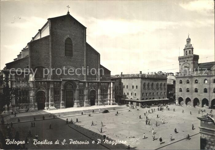 Bologna Basilika S. Petronio Piazza Maggiore
