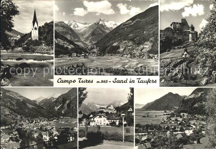 Sand Taufers Campo Tures Kirche Burg