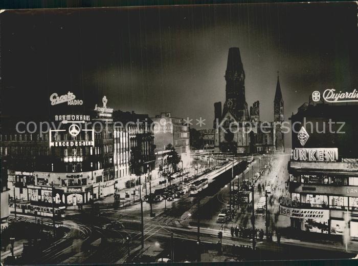 BERLIN  CITY Kaiser-Wilhelm Gedaechtniskirche