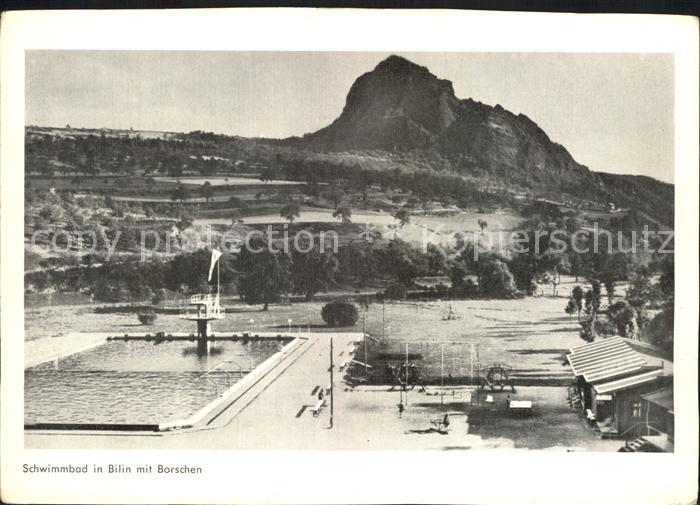 Bilin Bilina Tschechien Schwimmbad Barschen