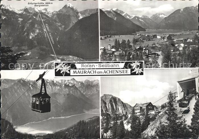 Maurach Tirol Rofan-Seilbahn Erfurterhuette Bergstation