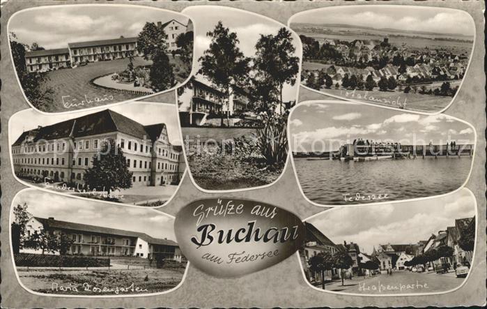 Buchau Federsee Bad Federsee Maria Rosengarten Kurhaus Strassenpartie