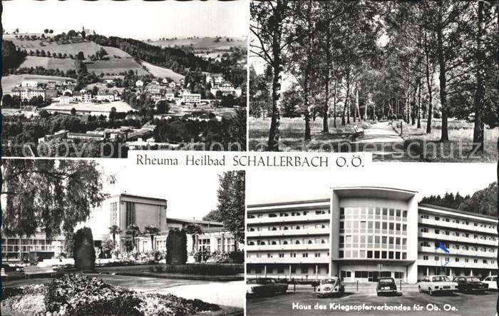 Schallerbach Bad Haus des Kriegsopferverbandes Allee Kurpark