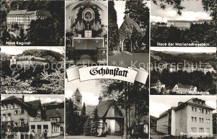 Schoenstatt Vallendar Haus Regina Wallfahrtsheim Theologische Hochschule Haus de