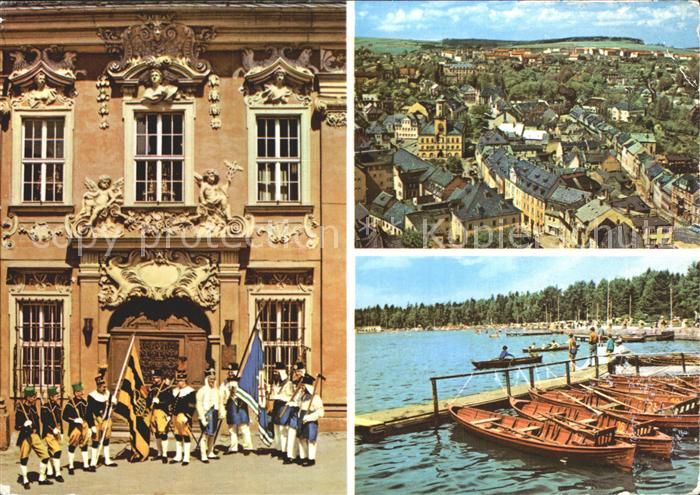 Schneeberg Erzgebirge Teilansicht Hafen