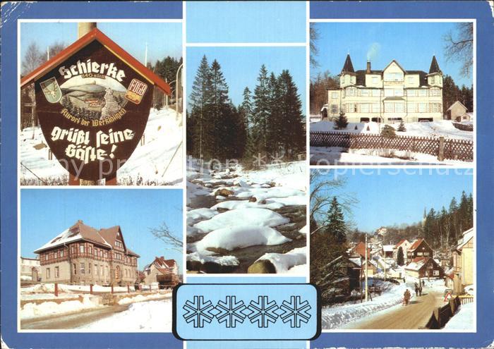 Schierke Harz Kalte Bote Ferienheim Rat der Gemeinde Ernst Thaelmann Strasse