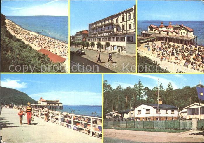 Sellin Ruegen Strand Reisebuero Seebruecke Promenade Ostbahnhof