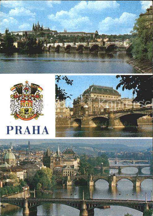Praha Prahy Prague Bruecken