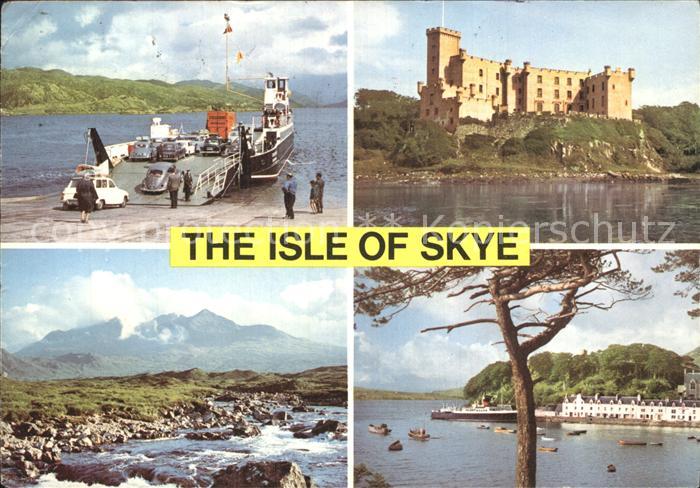 Skye Skye  Burg Panorama Faehre