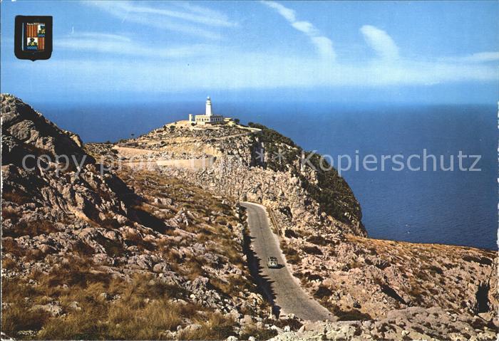 Mallorca Leuchtturm Landstrasse