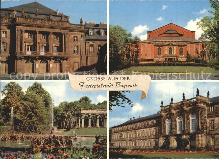 Bayreuth Festspielhaus opernhaus Neues Schloss