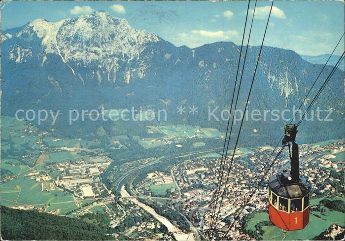 Bad Reichenhall Predigtstuhlbahn Hochstaufen