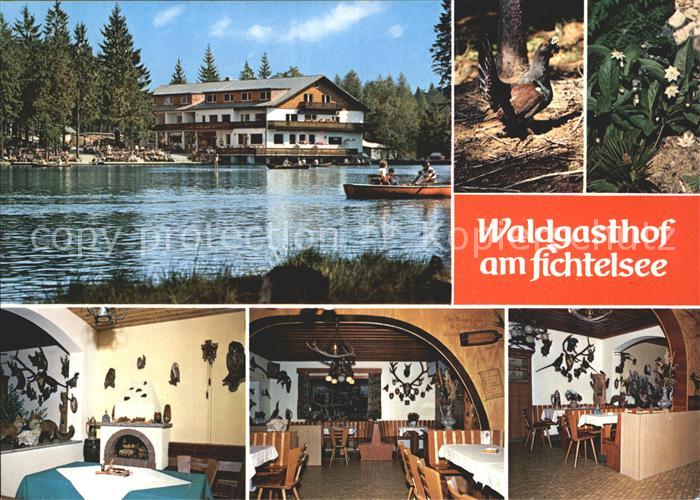 Fichtelberg Bayreuth Waldgasthof am Fichtelsee  Speiseraum See