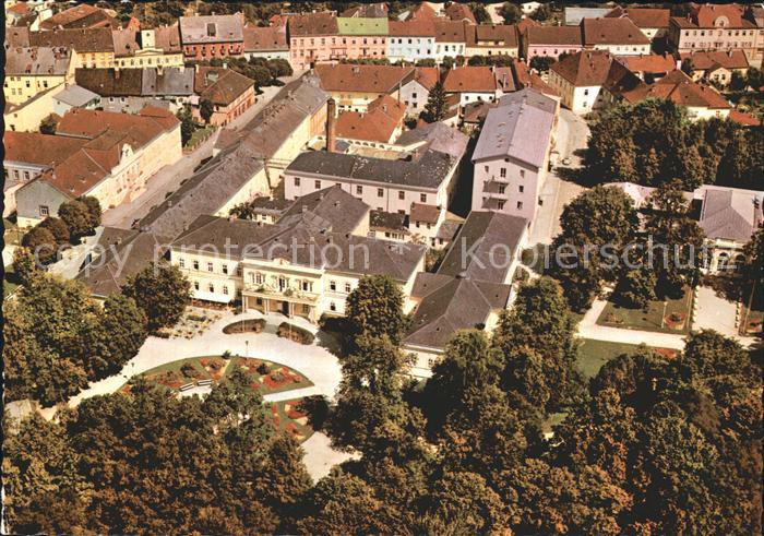 Bad Hall Oberoesterreich Fliegeraufnahme Kurviertel