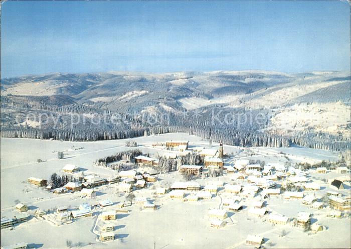 Hoechenschwand Schwarzwald BW Fliegeraufnahme