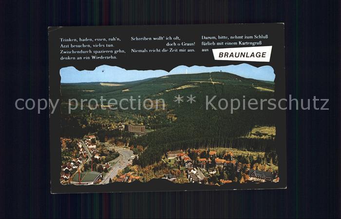 Braunlage Harz Fliegeraufnahme