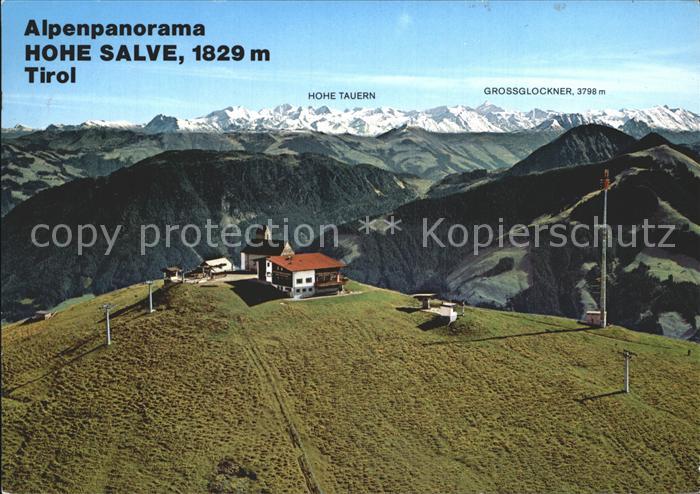 Hopfgarten Brixental Gipfelrestaurant Hohe Salve