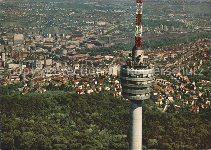 STUTTGART  CITY Fliegeraufnahme Fernsehturm