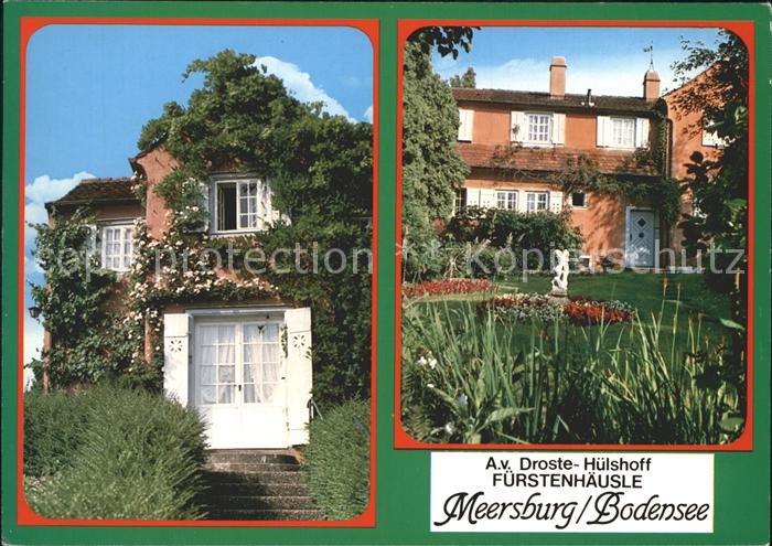 Meersburg Bodensee Fuerstenhaeusle Droste-Huelshoff