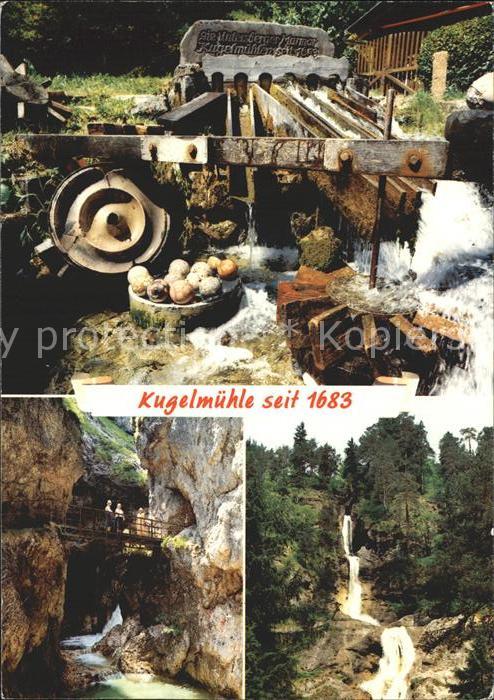 Markt Schellenberg Almbachklamm Kugelmuehle