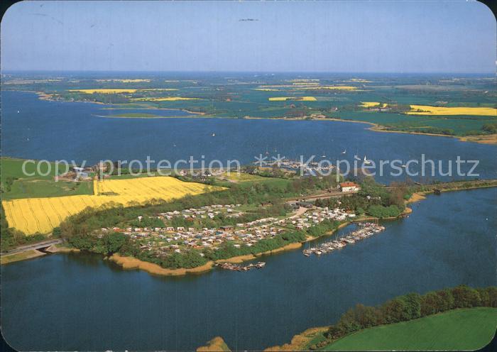 Boren Campingplatz Lindaunis Fliegeraufnahme