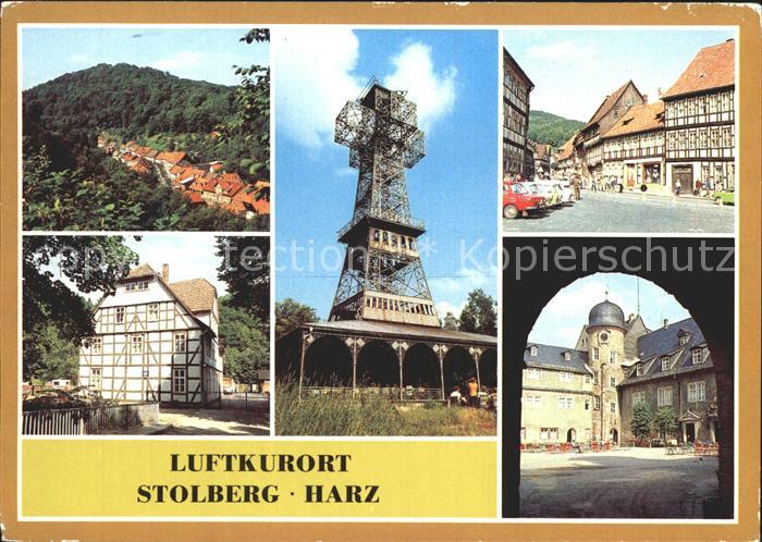 Stolberg Harz Josephskreuz Rittergasse Jugendherberge Markt