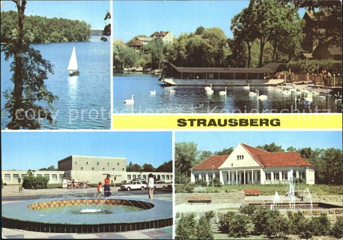 Strausberg Brandenburg See Klub am See Park der Solidaritaet