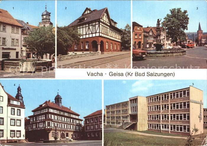 Vacha Geisa Markt Kindergrippe Vacha Markt Rathaus