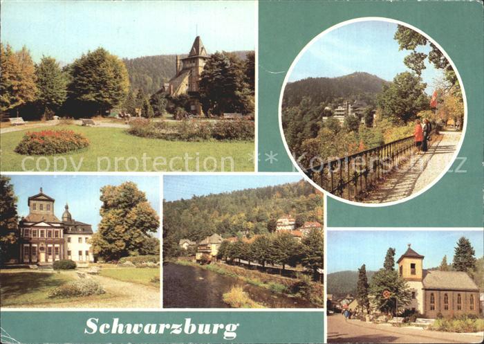 Schwarzburg Thueringer Wald Kurpark Schlossweg Kaisersaalgebaeude