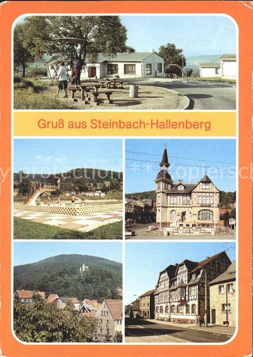 Steinbach-Hallenberg Rat Der Stadt Bergbaude Freibad