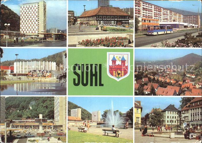 Suhl Thueringer Wald Dolberg Stadthalle des Friedens Waffenmuseum