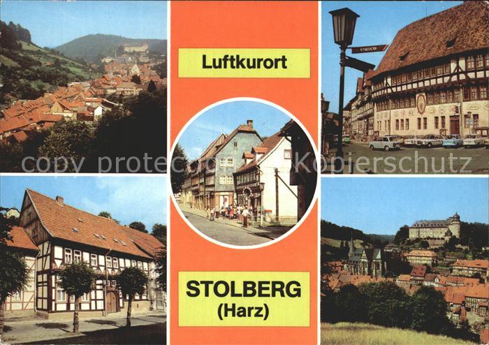 Stolberg Harz Rittergasse Rathaus Reicher Winkel