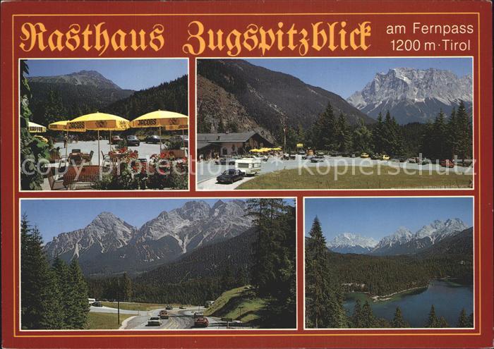 Biberwier Tirol Rasthaus Zugspitzblick